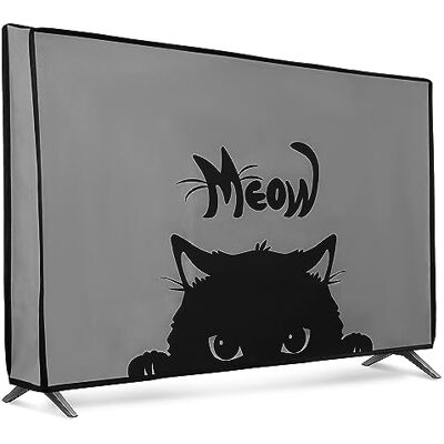 kwmobile Housse écran TV compatible avec 32" TV Protection d'écran télévision gris-noir kwmobile Housse écran TV compatible avec 32" TV Protection d'écran télévision gris-noir