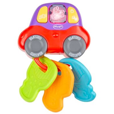 Playgro Beep & Play 6M+ - Clés de dentition et divertissement Playgro Beep & Play 6M+ - Clés de dentition et divertissement