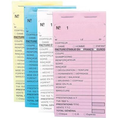Sibel Carnet Caisse N° Bleu X 10 Sibel Carnet Caisse N° Bleu X 10
