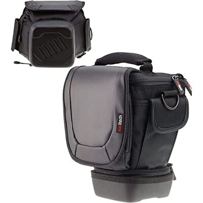 Navitech télescopique DSLR SLR Case Housse pour lentilles jusqu'à 150 mm pour la Olympus E-510 Navitech télescopique DSLR SLR Case Housse pour lentilles jusqu'à 150 mm pour la Olympus E-510