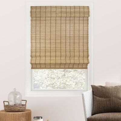 Chicology Stores romains en bambou – Stores filtrant la lumière préférée des clients pour fenêtres, de qualité supérieure, idéal pour la maison, marron cerf, 86,4 x 162,6 cm (l x H) Chicology Stores romains en bambou – Stores filtrant la lumière préférée des clients pour fenêtres, de qualité supérieure, idéal pour la maison, marron cerf, 86,4 x 162,6 cm (l x H)