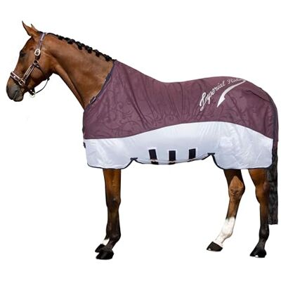 Imperial Riding IRHSuper Dry Couverture anti-pluie et anti-mouches Bordeaux 195 Imperial Riding IRHSuper Dry Couverture anti-pluie et anti-mouches Bordeaux 195