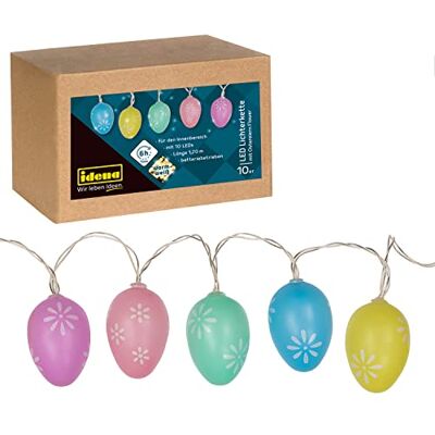 Idena 31273 Guirlande lumineuse de Pâques - Lumières Idena 31273 Guirlande lumineuse de Pâques - Lumières