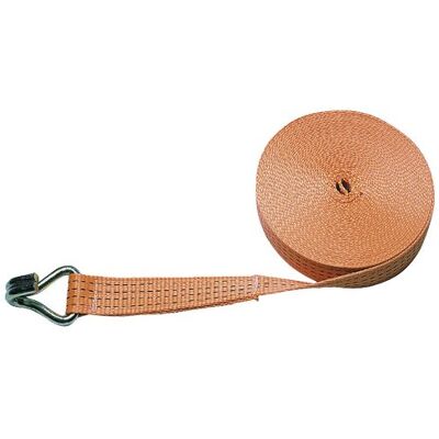 Kerbl 37145 37140 Bande pour sangle d'arrimage Orange 50 mm Force de traction 4000 kg Crochet pointu Kerbl 37145 37140 Bande pour sangle d'arrimage Orange 50 mm Force de traction 4000 kg Crochet pointu