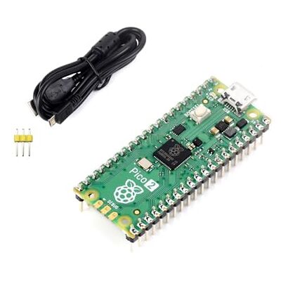 Waveshare Coloré Pré-Soldered Raspberry Pi Pico 2 with Header RP2350 Microcontroller Board Mini Board Kit Based on RP2350 Chip, Dual-Core & Dual-Architecture, Support C/C++/Python Waveshare Coloré Pré-Soldered Raspberry Pi Pico 2 with Header RP2350 Microcontroller Board Mini Board Kit Based on RP2350 Chip, Dual-Core & Dual-Architecture, Support C/C++/Python