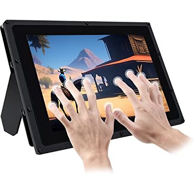 Waveshare 10.1 inch IPS Monitor for Raspberry Pi 4 Capacitive Touchscreen Display 1280×800 HDMI LCD (B) with Case Support All Raspberry Pi/Windows 10/8.1/8/7 PC Driver Free with 170° View Angle Waveshare 10.1 inch IPS Monitor for Raspberry Pi 4 Capacitive Touchscreen Display 1280×800 HDMI LCD (B) with Case Support All Raspberry Pi/Windows 10/8.1/8/7 PC Driver Free with 170° View Angle