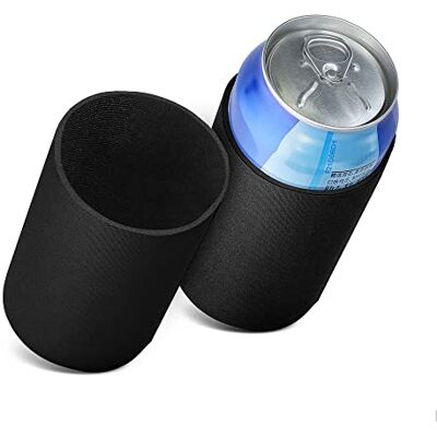 kwmobile 2x Rafraîchisseur de canette compatible avec 330ml / 355ml Boîte Lot de refroidisseurs canettes soda bières 6,5 x 10 cm noir kwmobile 2x Rafraîchisseur de canette compatible avec 330ml / 355ml Boîte Lot de refroidisseurs canettes soda bières 6,5 x 10 cm noir