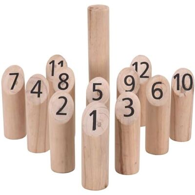Wellhome Gioco Da Tavolo Kubb Set - Jeu de Société Wellhome Gioco Da Tavolo Kubb Set - Jeu de Société