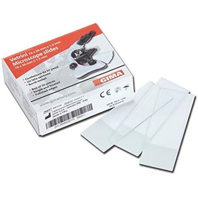 GIMA Lames De Microscope- Une Extr Mit D Polie Bande Sabl E Bords Rod S '4 ensembles de 50 pièces' GIMA Lames De Microscope- Une Extr Mit D Polie Bande Sabl E Bords Rod S '4 ensembles de 50 pièces'