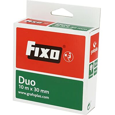 FIXO - DUO - 10x30 - Pack 10 - Ruban adhésif FIXO - DUO - 10x30 - Pack 10 - Ruban adhésif