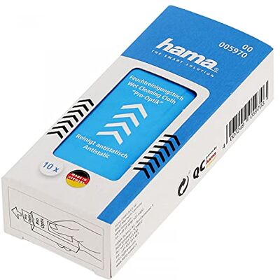 Hama Lingettes de nettoyage humides, 24 paquets de 10 p. dans le présentoir Hama Lingettes de nettoyage humides, 24 paquets de 10 p. dans le présentoir