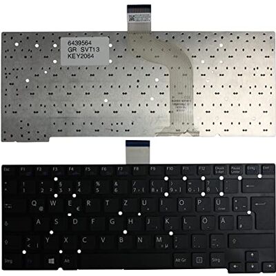 Power4Laptops Keyboards4Laptops Clavier de rechange compatible avec Sony Vaio SVT13115FDS Noir Power4Laptops Keyboards4Laptops Clavier de rechange compatible avec Sony Vaio SVT13115FDS Noir