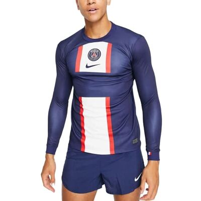 PSG PARIS SAINT-GERMAIN M NK DF Stad JSY Ls HM T-Shirt Homme PSG PARIS SAINT-GERMAIN M NK DF Stad JSY Ls HM T-Shirt Homme