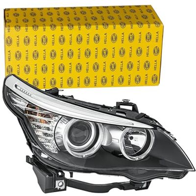 HELLA 1LL 009 449-041 Halogène/DE-Projecteur principal pour p.e. BMW 5 (E60) ECE pour circulation à gauche droite HELLA 1LL 009 449-041 Halogène/DE-Projecteur principal pour p.e. BMW 5 (E60) ECE pour circulation à gauche droite