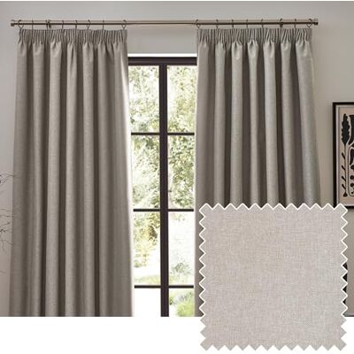 Rideaux en lin occultant Furn Dawn - Rideaux Rideaux en lin occultant Furn Dawn - Rideaux