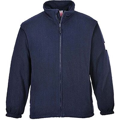 Portwest FR30 Polaire Antistatique et Retardateur Ouverture Frontale Zippée Marine, S, EN 61482-1-2, EN ISO 11612, Poignets Élastiqués, Cordon de Serrage, Poches Zippées, Manches Longues, Ignifuge Portwest FR30 Polaire Antistatique et Retardateur Ouverture Frontale Zippée Marine, S, EN 61482-1-2, EN ISO 11612, Poignets Élastiqués, Cordon de Serrage, Poches Zippées, Manches Longues, Ignifuge