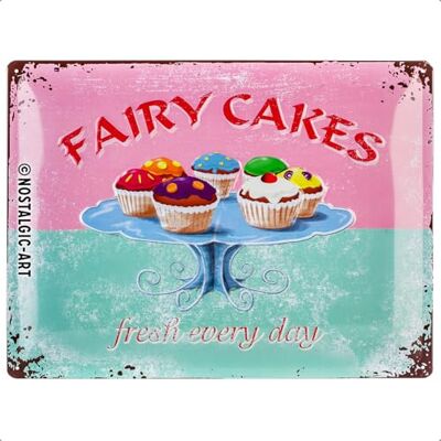 ART Fairy Cases 20388 Plaque en tôle Inscription "fresh every day" 30 x 40 cm ART Fairy Cases 20388 Plaque en tôle Inscription "fresh every day" 30 x 40 cm