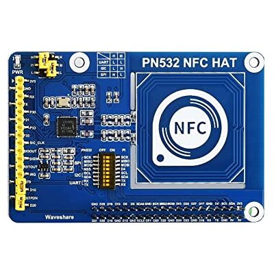 Waveshare PN532 NFC HAT pour Raspberry Pi, module de lecture/graveur NFC PN532 avec trois interfaces de communication I2C/SPI/UART, fréquence de fonctionnement 13,56 MHz, prend en charge différentes cartes NFC/RFID Waveshare PN532 NFC HAT pour Raspberry Pi, module de lecture/graveur NFC PN532 avec trois interfaces de communication I2C/SPI/UART, fréquence de fonctionnement 13,56 MHz, prend en charge différentes cartes NFC/RFID