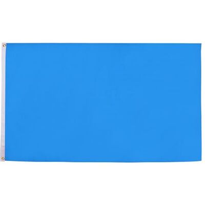 AZ FLAG Drapeau Unicolore Bleu 150x90 cm Polyester Léger 2 Œillets AZ FLAG Drapeau Unicolore Bleu 150x90 cm Polyester Léger 2 Œillets