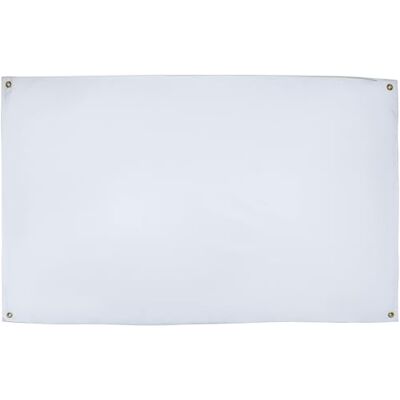 AZ FLAG Drapeau Unicolore Blanc 150x90 cm Polyester Léger 4 Œillets AZ FLAG Drapeau Unicolore Blanc 150x90 cm Polyester Léger 4 Œillets