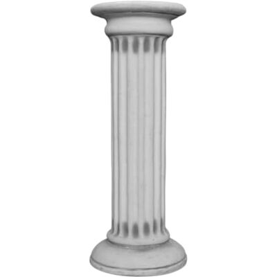 gartendekoparadies.de Colonne ronde, socle en pierre, hauteur 90 cm, surface au sol 34 cm, 73 kg, gris, résistant au gel en fonte de pierre, pour l'extérieur gartendekoparadies.de Colonne ronde, socle en pierre, hauteur 90 cm, surface au sol 34 cm, 73 kg, gris, résistant au gel en fonte de pierre, pour l'extérieur