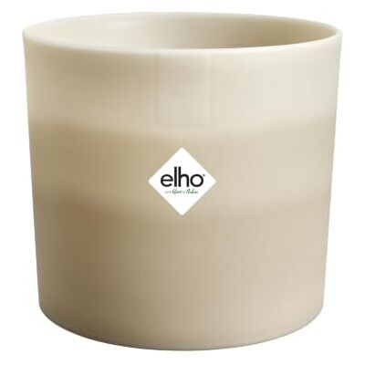 Elho Colour Gradient Rond 18cm Pot de Fleur Beige Grès Elho Colour Gradient Rond 18cm Pot de Fleur Beige Grès