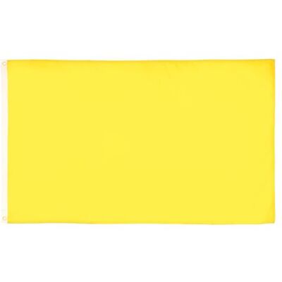 AZ FLAG Drapeau Unicolore Jaune 150x90 cm Polyester Léger 2 Œillets AZ FLAG Drapeau Unicolore Jaune 150x90 cm Polyester Léger 2 Œillets