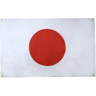 AZ FLAG Drapeau Japon 150x90 cm Drapeau Japonais Polyester Léger 4 Œillets AZ FLAG Drapeau Japon 150x90 cm Drapeau Japonais Polyester Léger 4 Œillets