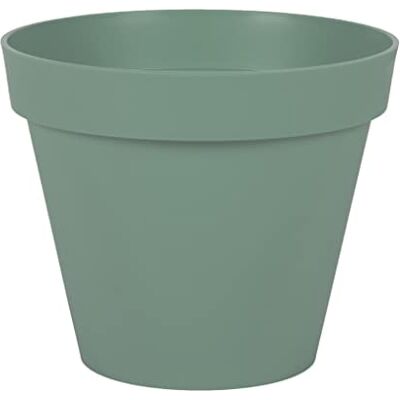 Eda Plastiques Toscane 25x20,6cm - 6l - Vert Laurier Pot de Fleurs Eda Plastiques Toscane 25x20,6cm - 6l - Vert Laurier Pot de Fleurs