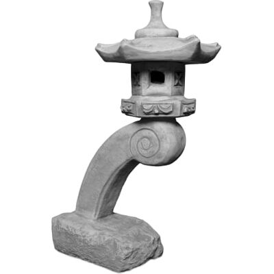 gartendekoparadies.de Lanterne japonaise Rankei en pierre coulée Hauteur : 60 cm 19 kg Résistante au gel Pour l'extérieur Gris gartendekoparadies.de Lanterne japonaise Rankei en pierre coulée Hauteur : 60 cm 19 kg Résistante au gel Pour l'extérieur Gris