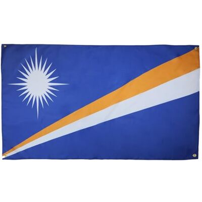 AZ FLAG Drapeau Iles Marshall 150x90 cm Polyester Léger 4 Œillets AZ FLAG Drapeau Iles Marshall 150x90 cm Polyester Léger 4 Œillets