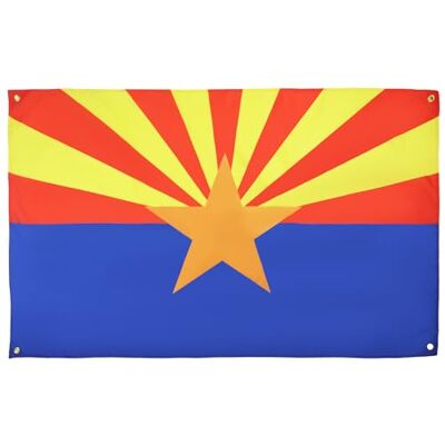 AZ FLAG Drapeau Arizona 150x90 cm Américain Polyester Léger 4 Œillets AZ FLAG Drapeau Arizona 150x90 cm Américain Polyester Léger 4 Œillets