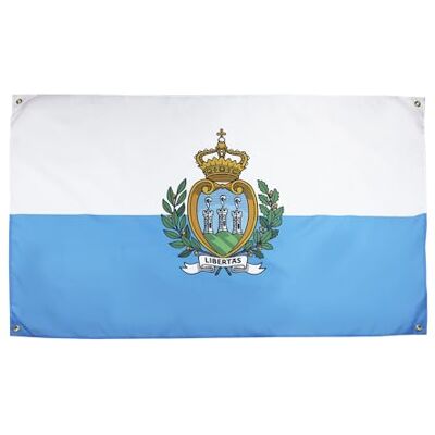 AZ FLAG Drapeau Saint Marin 150x90 cm Polyester Léger 4 Œillets AZ FLAG Drapeau Saint Marin 150x90 cm Polyester Léger 4 Œillets