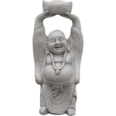gartendekoparadies.de Figure de Pierre Massive Bouddha Amusant Pierre décoration de Jardin Moine en Pierre reconstituée, résistant au Gel gartendekoparadies.de Figure de Pierre Massive Bouddha Amusant Pierre décoration de Jardin Moine en Pierre reconstituée, résistant au Gel