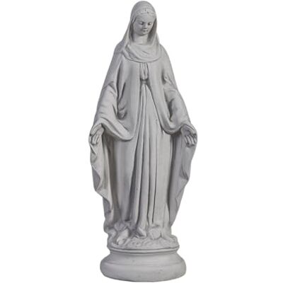 gartendekoparadies.de Figure de Pierre Massive Petite Statue Figure de la Sainte Vierge Marie Mère de Dieu en Pierre reconstituée, résistant au Gel gartendekoparadies.de Figure de Pierre Massive Petite Statue Figure de la Sainte Vierge Marie Mère de Dieu en Pierre reconstituée, résistant au Gel