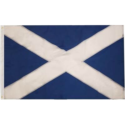 AZ FLAG Drapeau Ecosse Premium 150x90 cm Drapeau Écossais Cousu et Brodé Nylon 200D Avec Oeillets Métalliques Intégrés 200 g AZ FLAG Drapeau Ecosse Premium 150x90 cm Drapeau Écossais Cousu et Brodé Nylon 200D Avec Oeillets Métalliques Intégrés 200 g