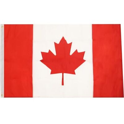 AZ FLAG Drapeau Canada Premium 150x90 cm Drapeau Canadien Cousu et Brodé Nylon 200D Avec Oeillets Métalliques Intégrés 200 g AZ FLAG Drapeau Canada Premium 150x90 cm Drapeau Canadien Cousu et Brodé Nylon 200D Avec Oeillets Métalliques Intégrés 200 g