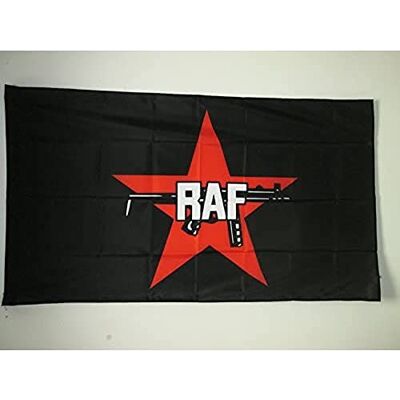 AZ FLAG Drapeau Fraction armée Rouge 90x60cm Drapeau Bande à Baader RAF 60 x 90 cm Fourreau pour hampe AZ FLAG Drapeau Fraction armée Rouge 90x60cm Drapeau Bande à Baader RAF 60 x 90 cm Fourreau pour hampe