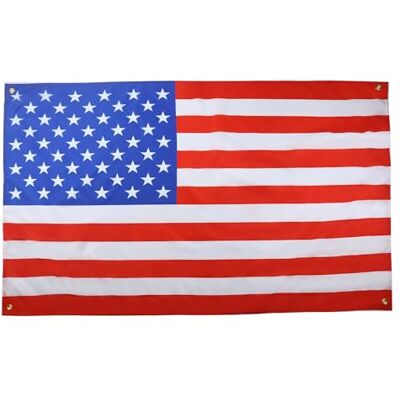 AZ FLAG Drapeau Etats-Unis 150x90 cm Américain Polyester Léger 4 Œillets AZ FLAG Drapeau Etats-Unis 150x90 cm Américain Polyester Léger 4 Œillets