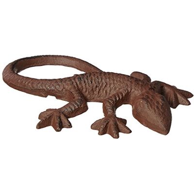 Esschert Design TT03 Lézard en Fonte Marron 15,1 x 10,4 x 2,8 cm Esschert Design TT03 Lézard en Fonte Marron 15,1 x 10,4 x 2,8 cm