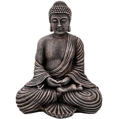 gartendekoparadies.de Figure de Pierre Massive Bouddha en Pierre reconstituée, résistant au Gel (Multicolore) gartendekoparadies.de Figure de Pierre Massive Bouddha en Pierre reconstituée, résistant au Gel (Multicolore)