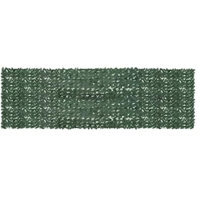 vidaXL Écran de balcon avec feuilles vert foncé 500x150 cm vidaXL Écran de balcon avec feuilles vert foncé 500x150 cm