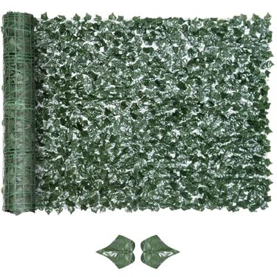 Outsunny Haie Artificielle Brise-Vue Rouleau pour Balcon 3L x 1,5H m Vert Outsunny Haie Artificielle Brise-Vue Rouleau pour Balcon 3L x 1,5H m Vert