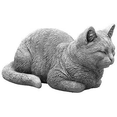 gartendekoparadies.de Figure de Pierre Massive Chat décoration de pièce décoration de Jardin en Pierre reconstituée, résistant au Gel gartendekoparadies.de Figure de Pierre Massive Chat décoration de pièce décoration de Jardin en Pierre reconstituée, résistant au Gel