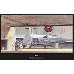 Impression artistique Komar Hangar Mos Eisley - 70x50cm - Décoration murale Impression artistique Komar Hangar Mos Eisley - 70x50cm - Décoration murale