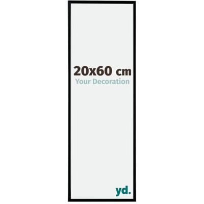 yd. Your Decoration Fotokader 20x60 cm Zwart Mat Fotokader van Kunststof met Acrylglas Antireflex Kader 20x60 cm Evry yd. Your Decoration Fotokader 20x60 cm Zwart Mat Fotokader van Kunststof met Acrylglas Antireflex Kader 20x60 cm Evry