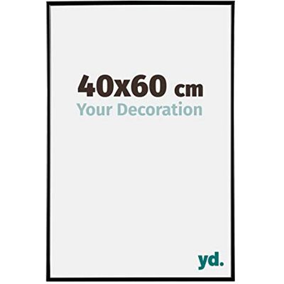 yd. Your Decoration Fotokader 40x60 cm Zwart Hoogglans Fotokader van Kunststof met Acrylglas Antireflex Kader 40x60 cm Evry yd. Your Decoration Fotokader 40x60 cm Zwart Hoogglans Fotokader van Kunststof met Acrylglas Antireflex Kader 40x60 cm Evry