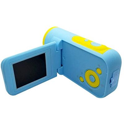 Huayuehong Appareil photo numérique pour enfants Écran TFT haute définition de 5,1 cm Le meilleur choix pour un anniversaire/des vacances Bleu 32 Go Huayuehong Appareil photo numérique pour enfants Écran TFT haute définition de 5,1 cm Le meilleur choix pour un anniversaire/des vacances Bleu 32 Go