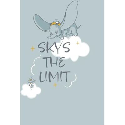 Komar Décoration murale Disney Dumbo Sky's the Limit Dimensions : 50 x 70 cm Poster pour chambre d'enfant Roulé sans cadre Komar Décoration murale Disney Dumbo Sky's the Limit Dimensions : 50 x 70 cm Poster pour chambre d'enfant Roulé sans cadre