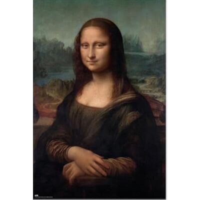 empireposter Poster d'art Leonardo Da Vinci Mona Lisa 61 x 91,5 cm empireposter Poster d'art Leonardo Da Vinci Mona Lisa 61 x 91,5 cm